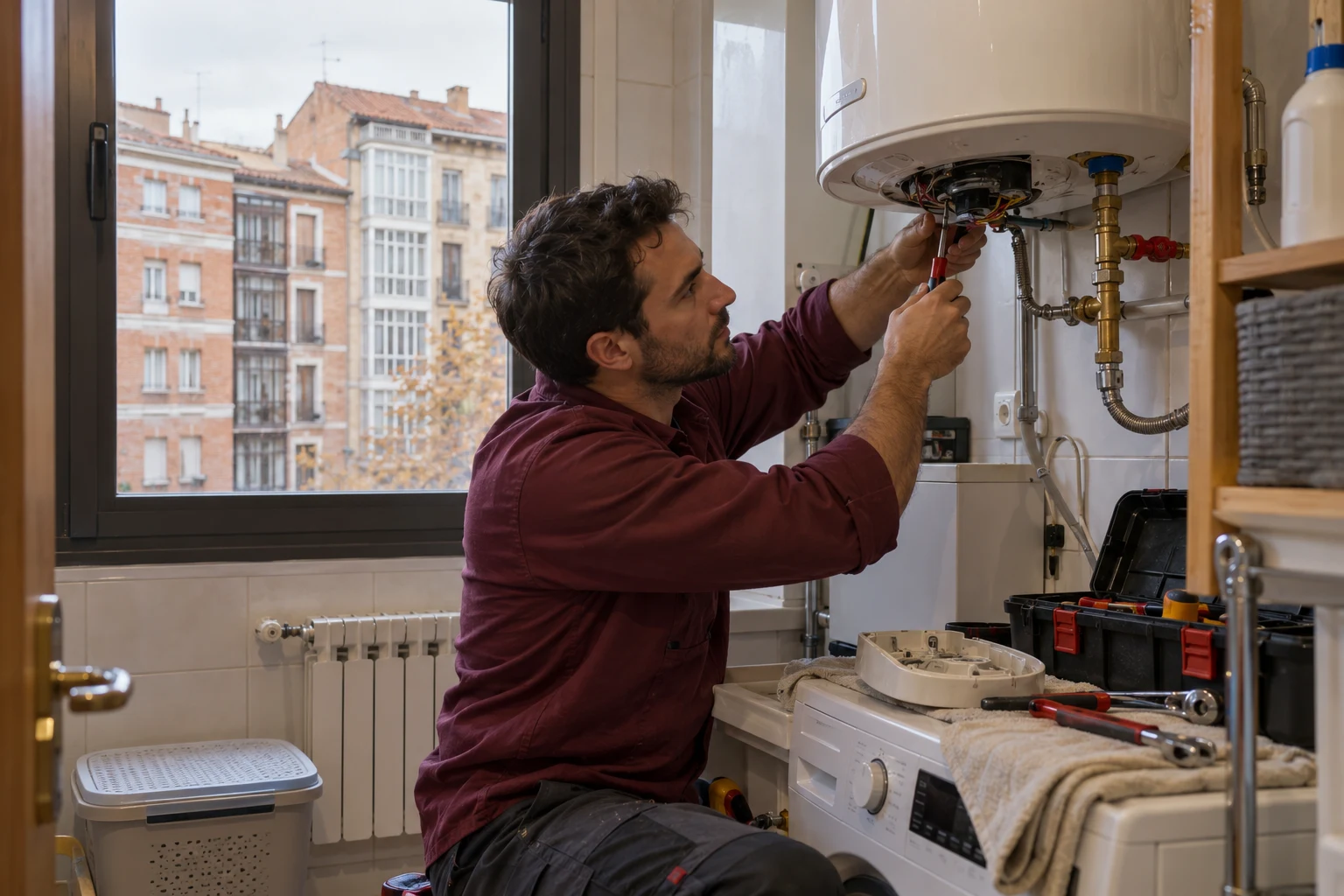Imagen ilustrativa de un termo eléctrico